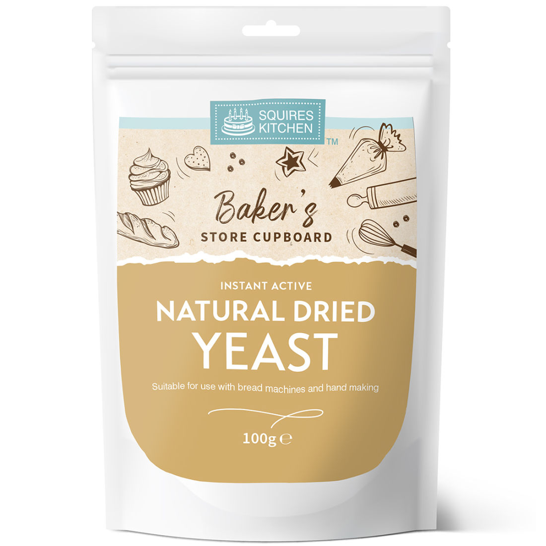 SK Instant Active Natural Dried Yeast Sunflower Bakery, Somerset